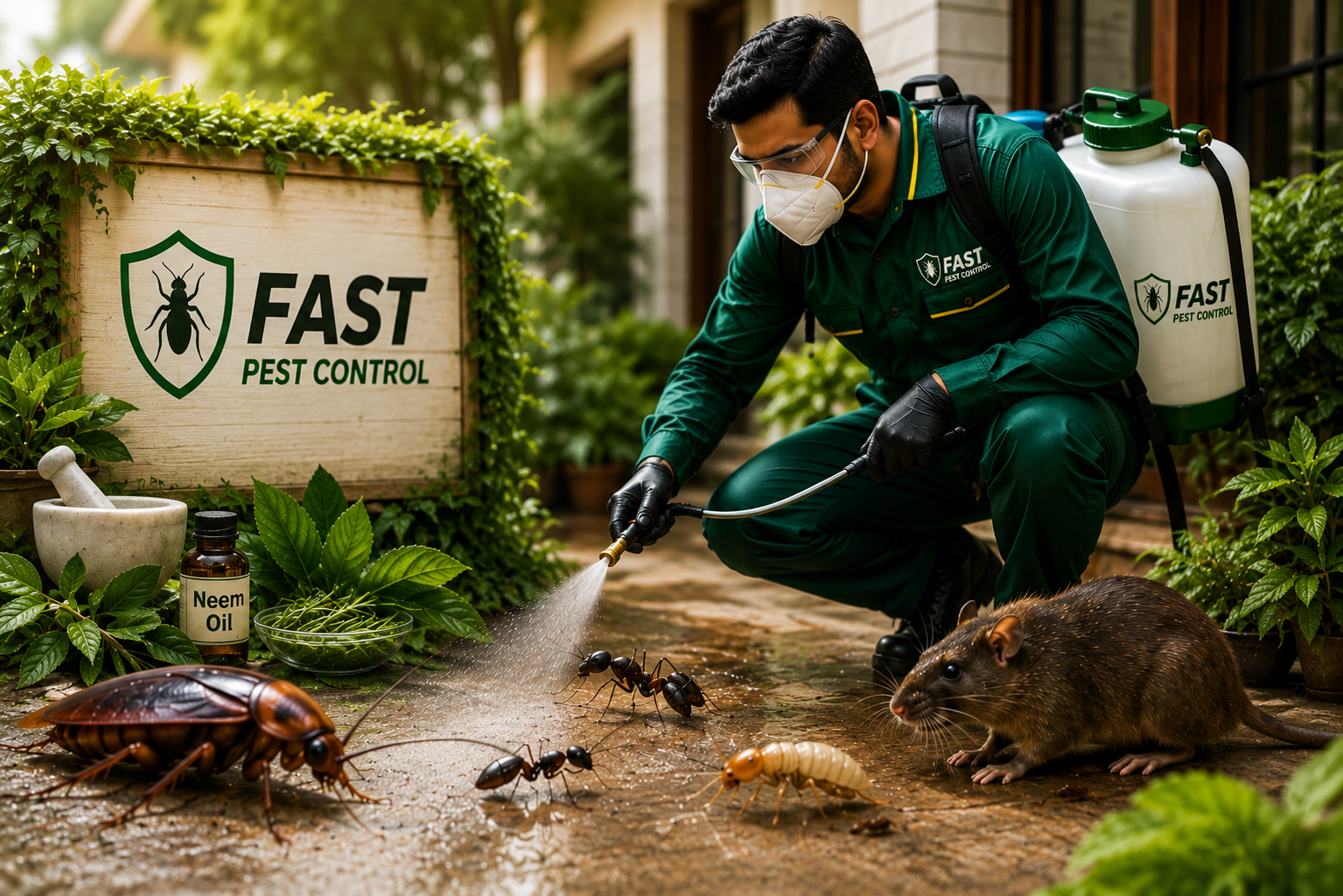 Herbal Pest Control in Patna